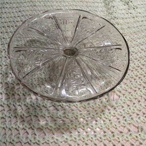 Elegant Glass Cake Stand